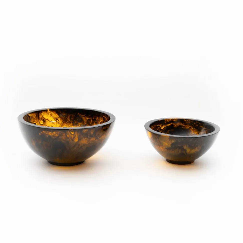 Tortoise Small Resin Bowl