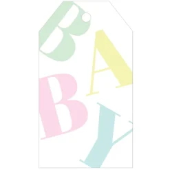Tossed Baby Classic Gift Tags - 2 Per Package