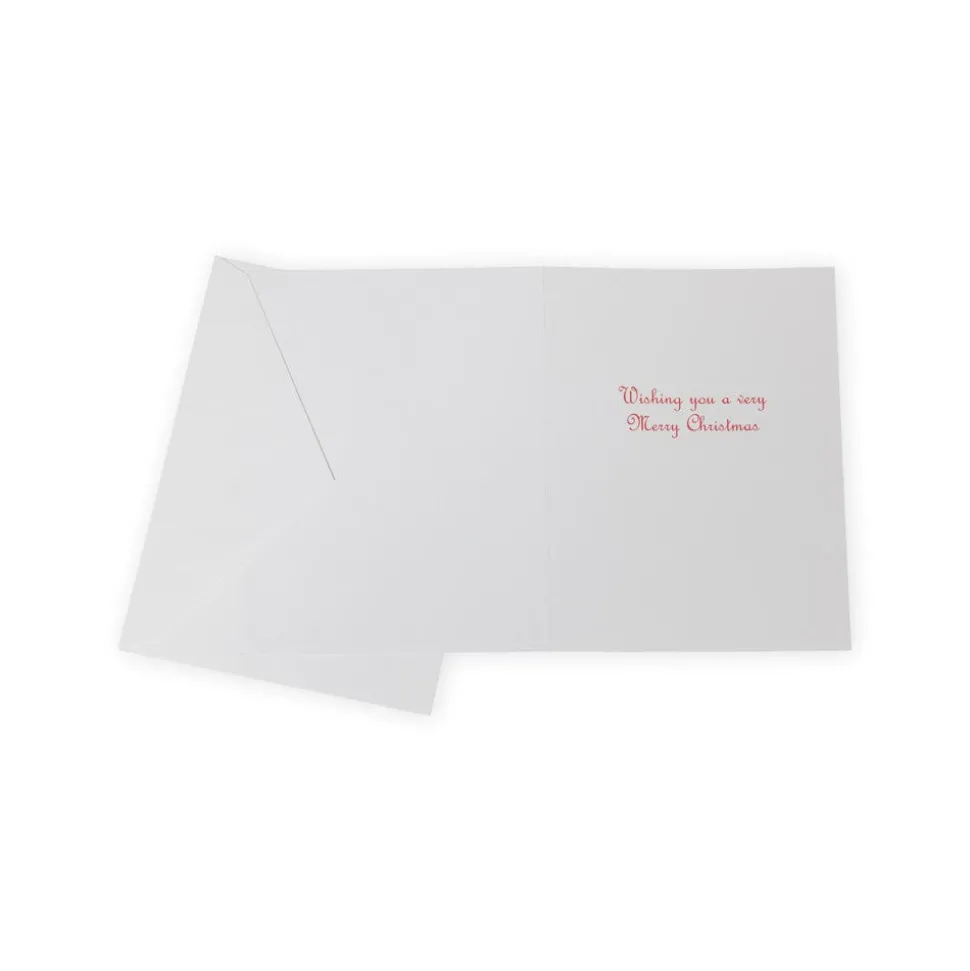 Twining Greenery Tree Classic Boxed Christmas Cards - includes 15 cards & envelopes