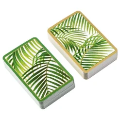 Under the Palms Bridge Gift Set - 2 Playing Card Decks & 2 Score Pads