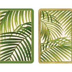 Under the Palms Large Type Playing Cards - 2 Decks Included