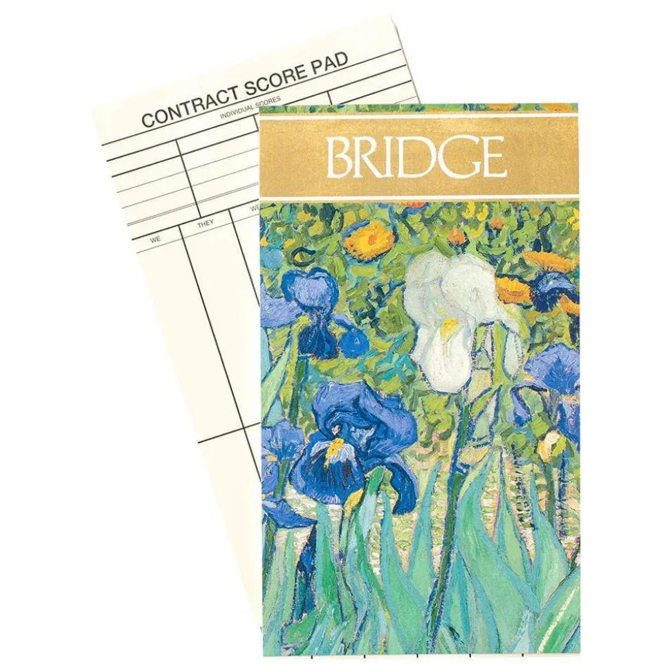 Van Gogh Irises Bridge Score Pad - 1 Each