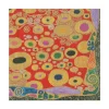 Viennese Nouveau Paper Luncheon Napkins in Red - 20 Per Package