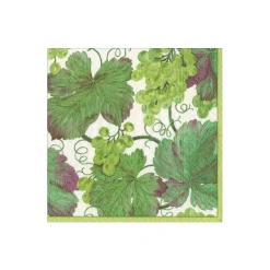Vineyard Blanc Boxed Cocktail Napkins - includes 12 Boxed Cocktail Napkins