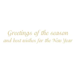 White Orchid In Red Pot Petite Boxed Christmas Cards - includes 15 cards & envelopes
