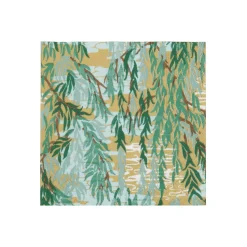 Willows Green Cocktail Napkins - includes 20 Cocktail Napkins