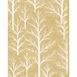 Winter Trees C-Sized Christmas Cards Pack in Cello - 5 Cards & 5 Envelopes