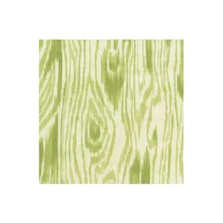 Woodgrain Moss Green Boxed Cocktail Napkins - 40 Per Box