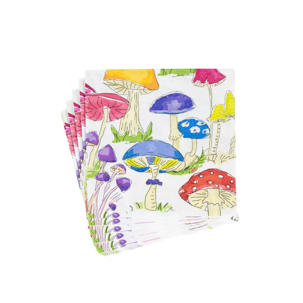 Woodland Mushrooms Luncheon Napkins - 20 Per Package