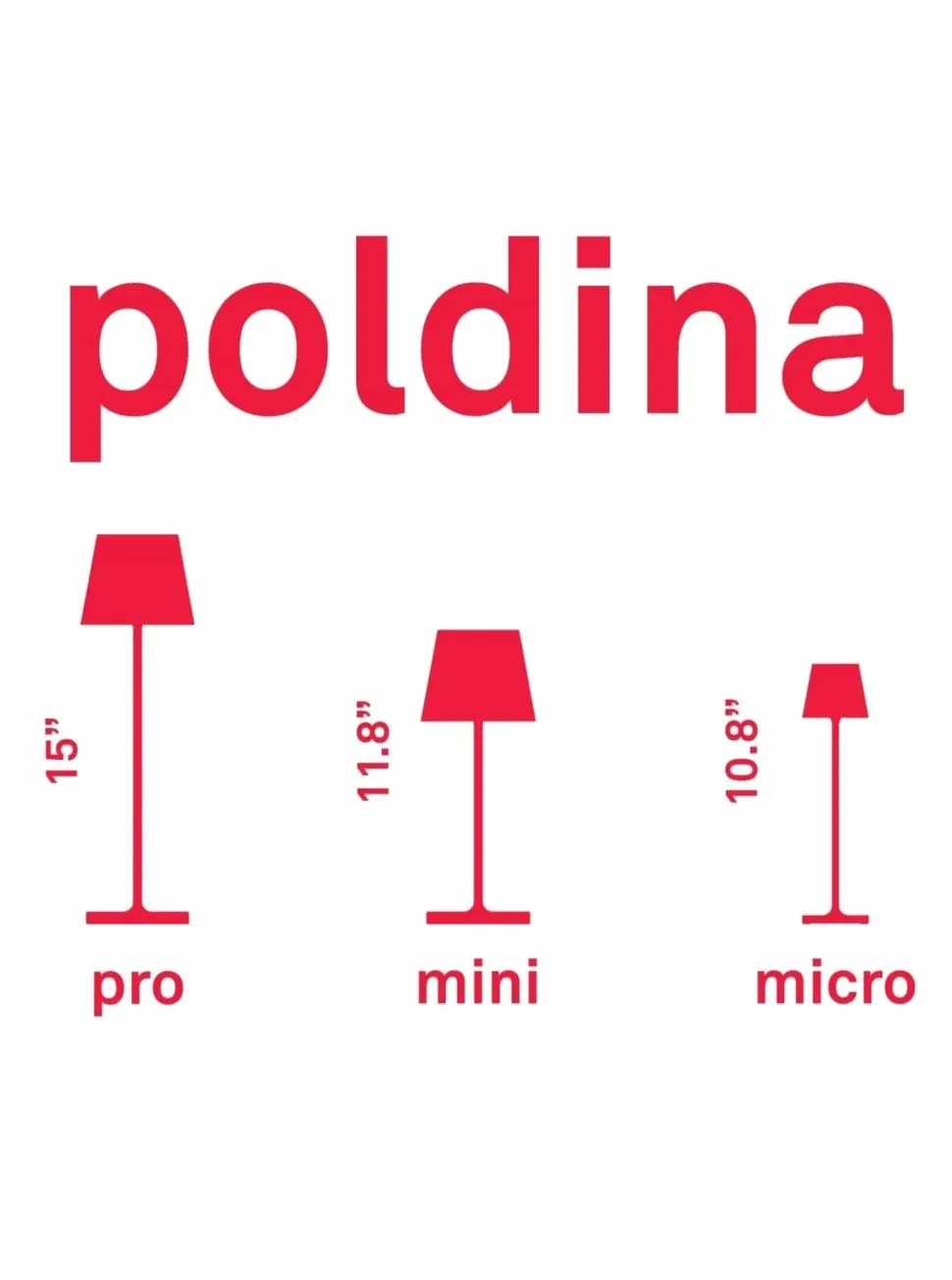 Zafferano Poldina Pro Micro Lamp - White