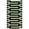 Zipper Paper Guest Towel Napkins in Black - 15 Per Package